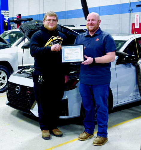 Crestview senior named CCCTC February Student of the Month